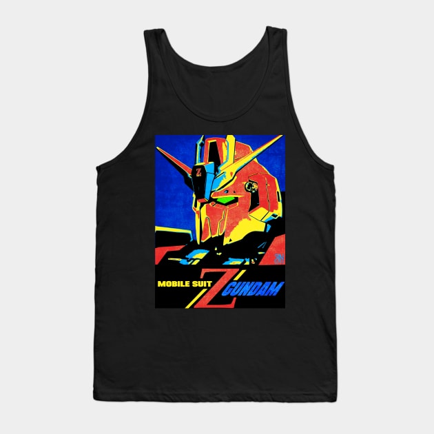 Zeta Gundam Tank Top by Rodimus76